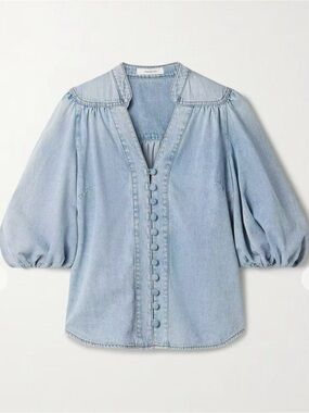Zimmermann Denim Blouse